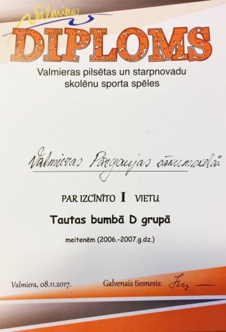 Valmieras pilsētas un starpnovadu sporta spēles Tautas bumbā un stafetēs \